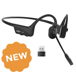 VOIP Bone Conducting Bluetooth Headset