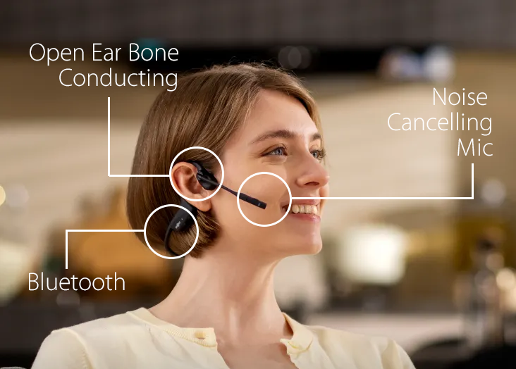 Cloud Phone Bone Conduction Bluetooth Headset Key Features