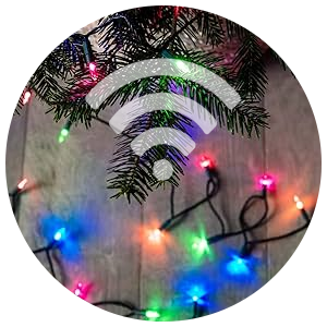Warning - Christmas lights could slow down WiFi