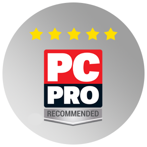 PC Pro Magazine 5 Stars and Recomended Award for telephonesystems.cloud